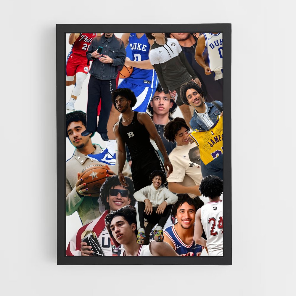 Poster Jared mccain – affiche Basketball (vue 2)